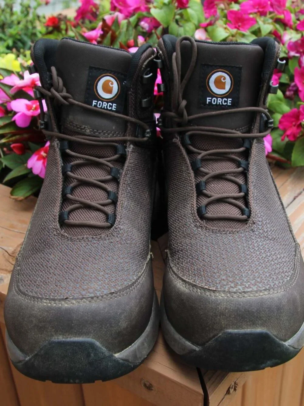 Carhartt Force Work Boots Men’s 11.5 Waterproof Nano Toe CMA6425 Brown